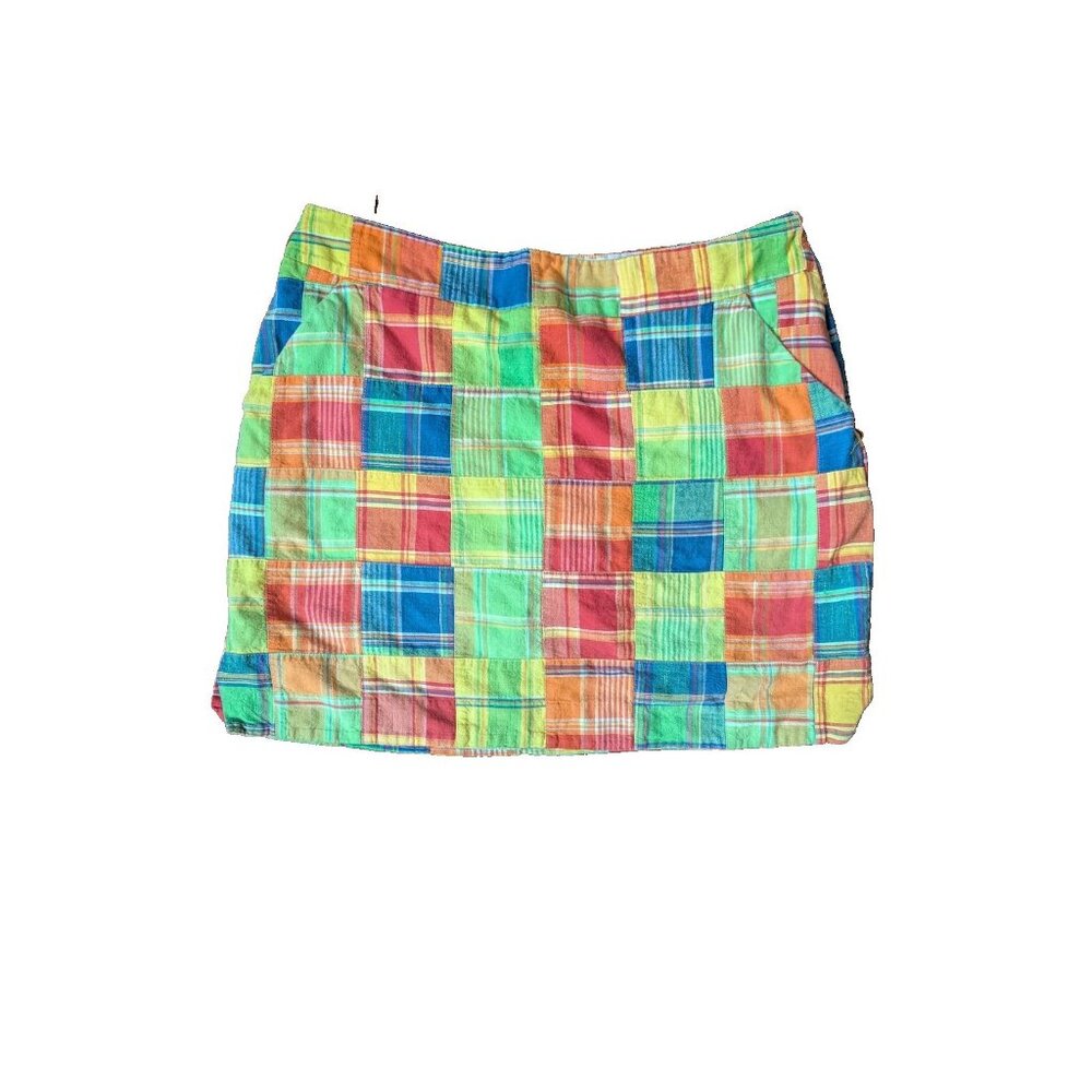 Loudmouth skort patchwork golf size 10